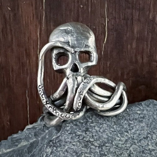 Kraken Skull Ring