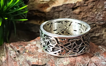 Celtic Wolf ring