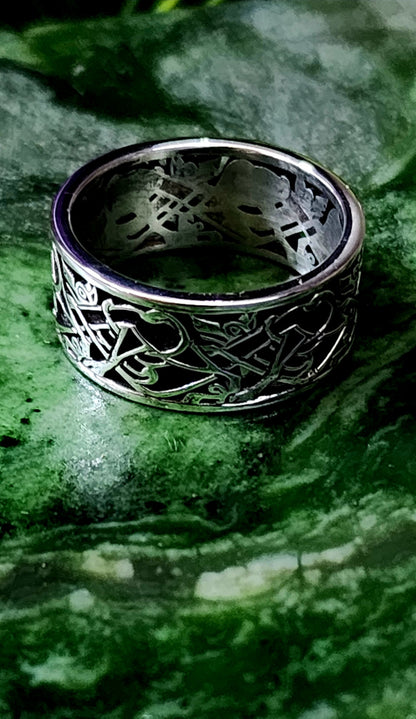 Celtic Wolf ring